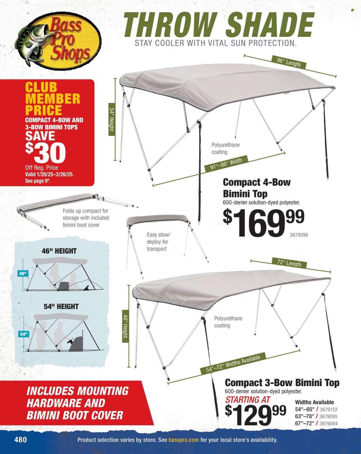 Bass Pro Shops ad  - 01.24.2025 - 12.31.2025.