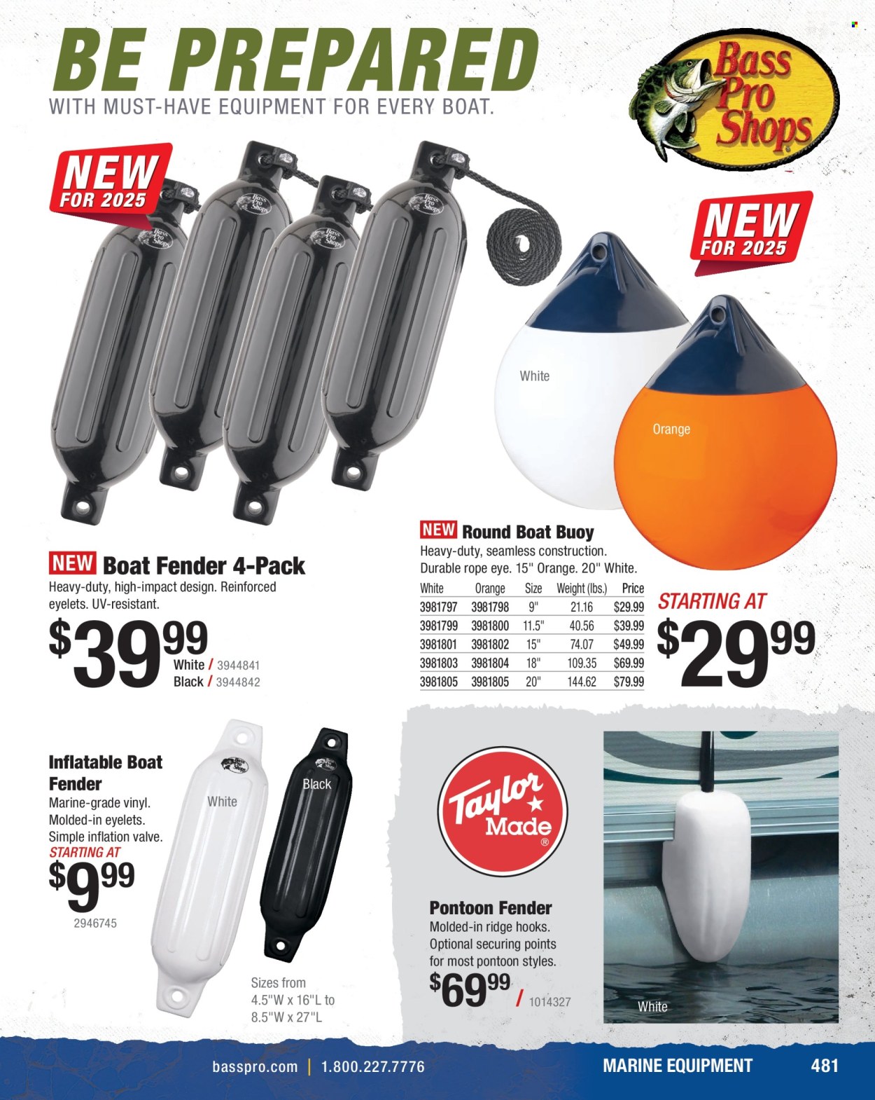 Bass Pro Shops ad  - 01.24.2025 - 12.31.2025.