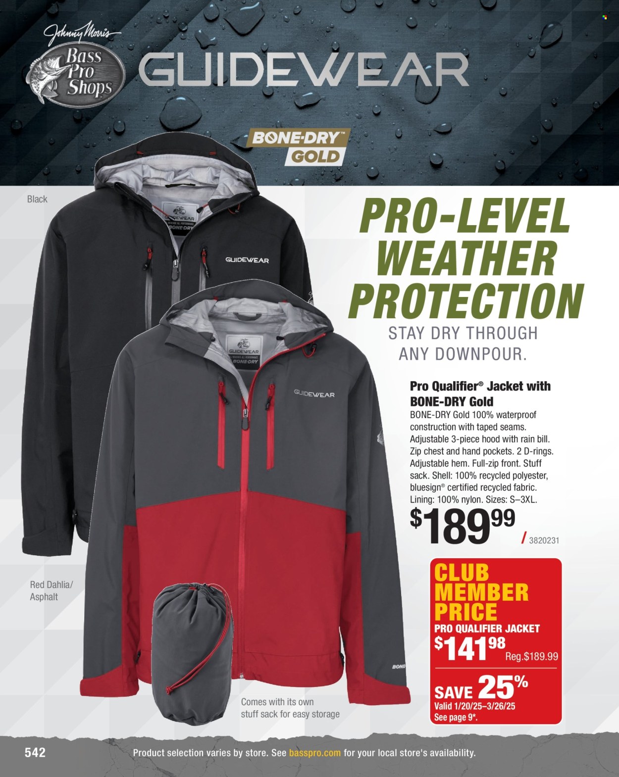 Bass Pro Shops ad  - 01.24.2025 - 12.31.2025.