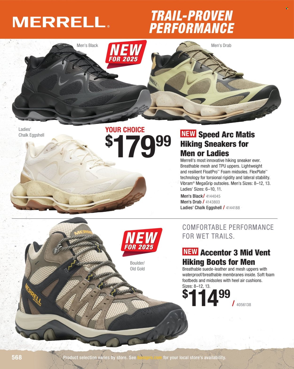 Bass Pro Shops ad  - 01.24.2025 - 12.31.2025.