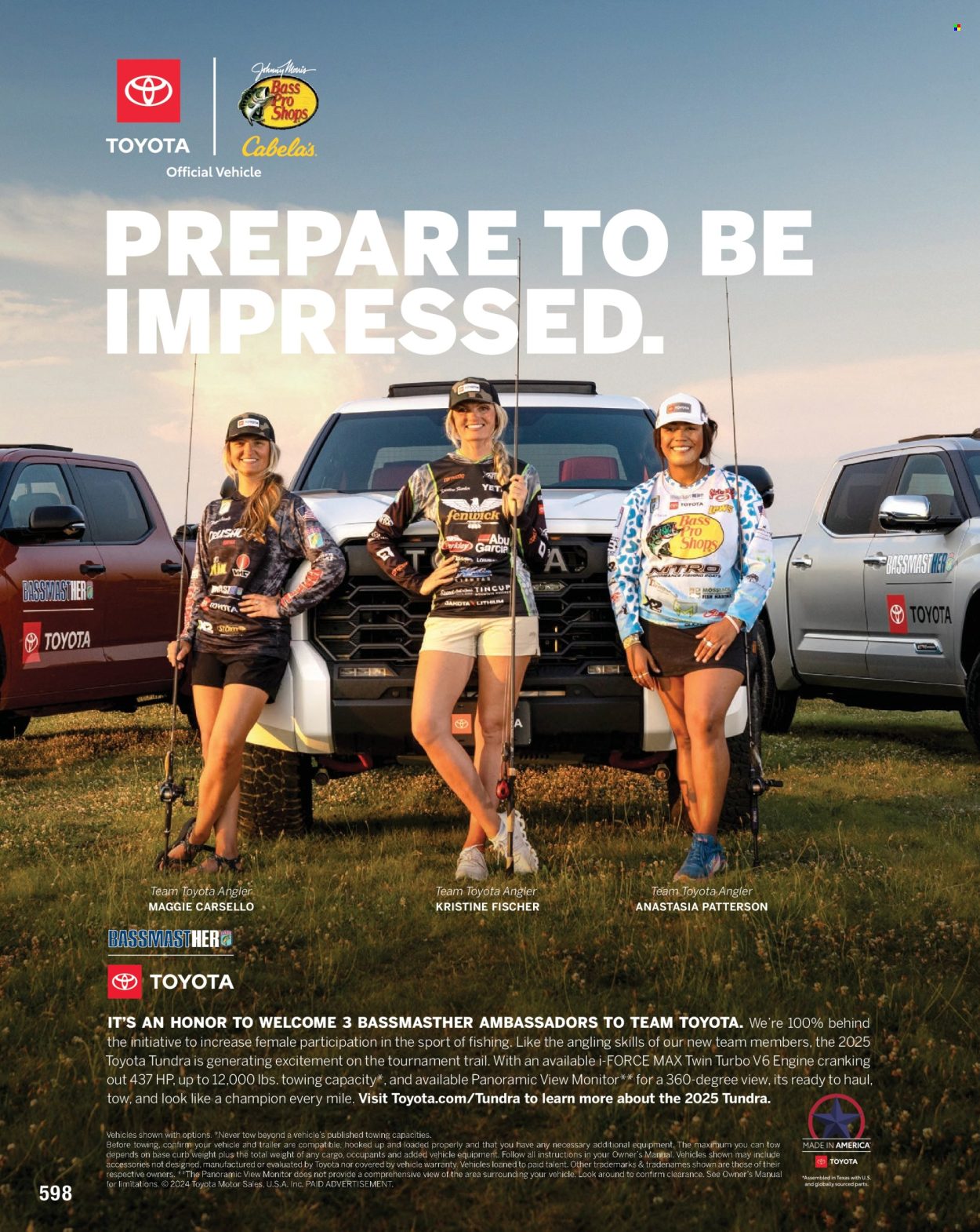 Bass Pro Shops ad  - 01.24.2025 - 12.31.2025.